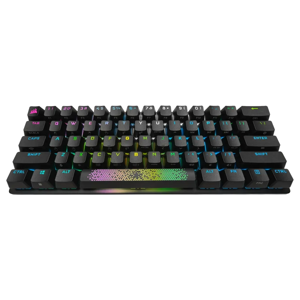 [12月聖誕優惠] Corsair K70 PRO MINI Wireless 60% Mechanical Keyboard CHERRY MX Red Axis Key Switch with RGB Backlight - Black CH-9189010-NA