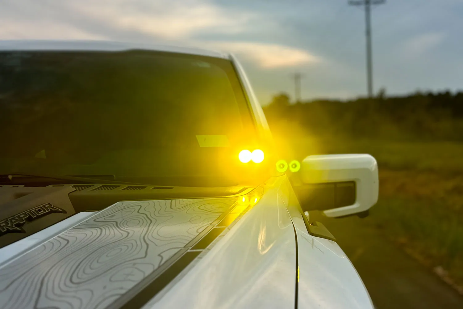 1999 - 2007 F250 Super Duty CREE LED Hood Mounted MKII Spartan Kit