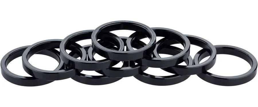 1" Alloy Headset Spacer 10 Pack