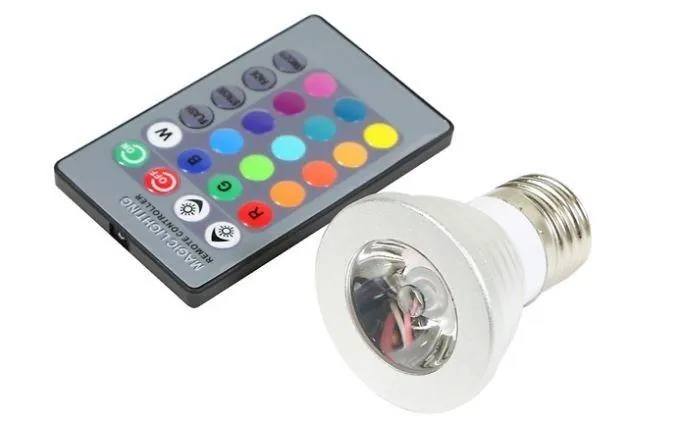 2-Pack: Magic Light Color-Changing LED Light Bulbs with Remote Control