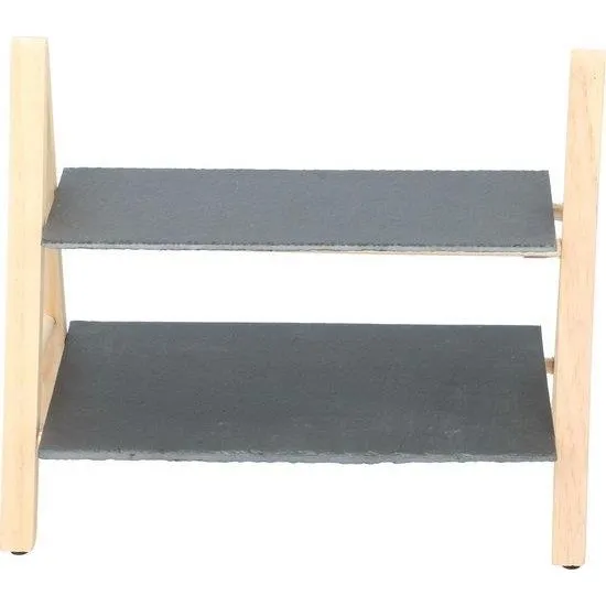 2 Tier Food Serving Tray