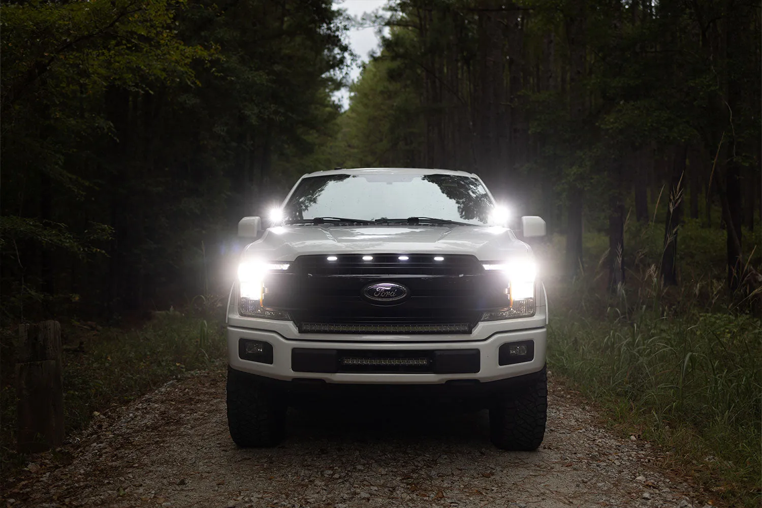 2015-2020 F150 CREE LED Hood Mounted MKII Spartan Kit