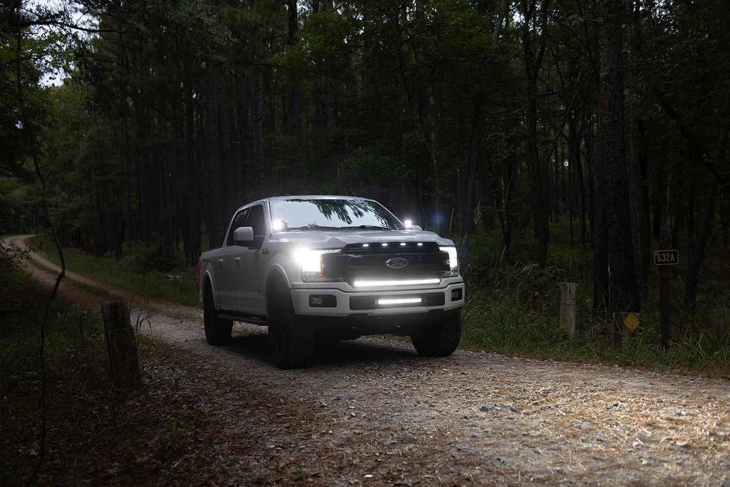 2015-2020 F150 CREE LED Hood Mounted MKII Spartan Kit