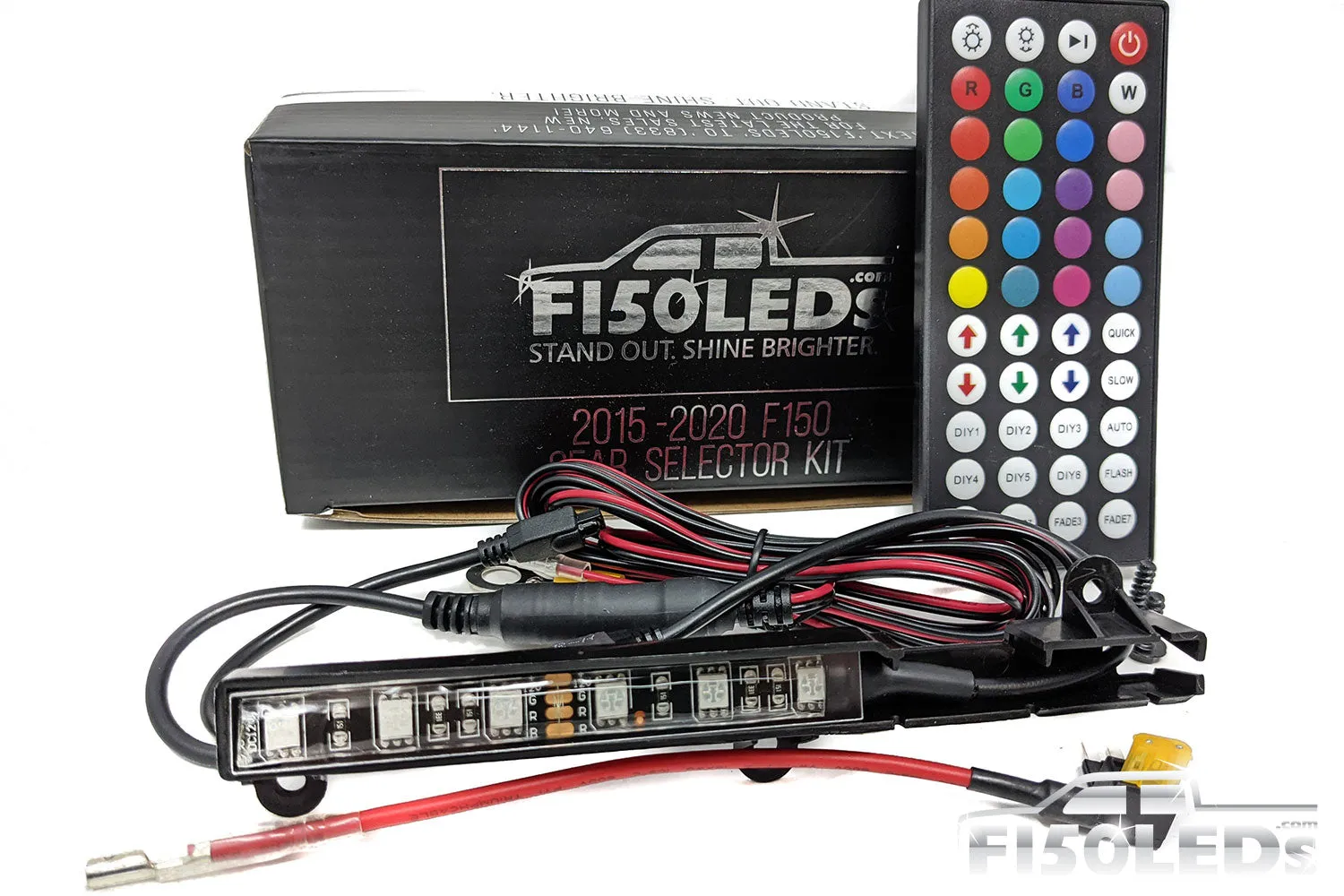 2015 - 2020 LED Gear Shifter Panel RGB Lighting