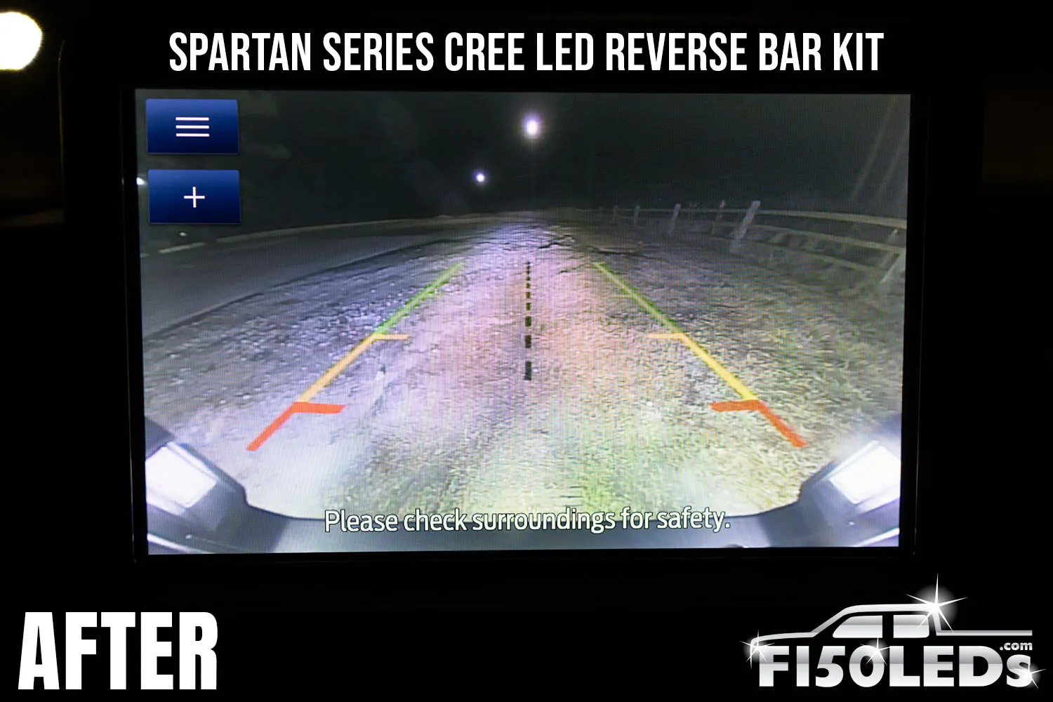2021 - 2024 Ford Bronco Sport MKII Spartan Series Cree LED Reverse Bar Kit