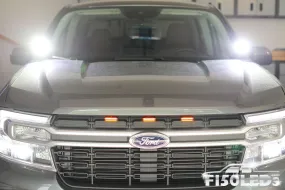 2022 - 2024 Ford Maverick CREE LED Hood Mounted MKII Spartan Kit