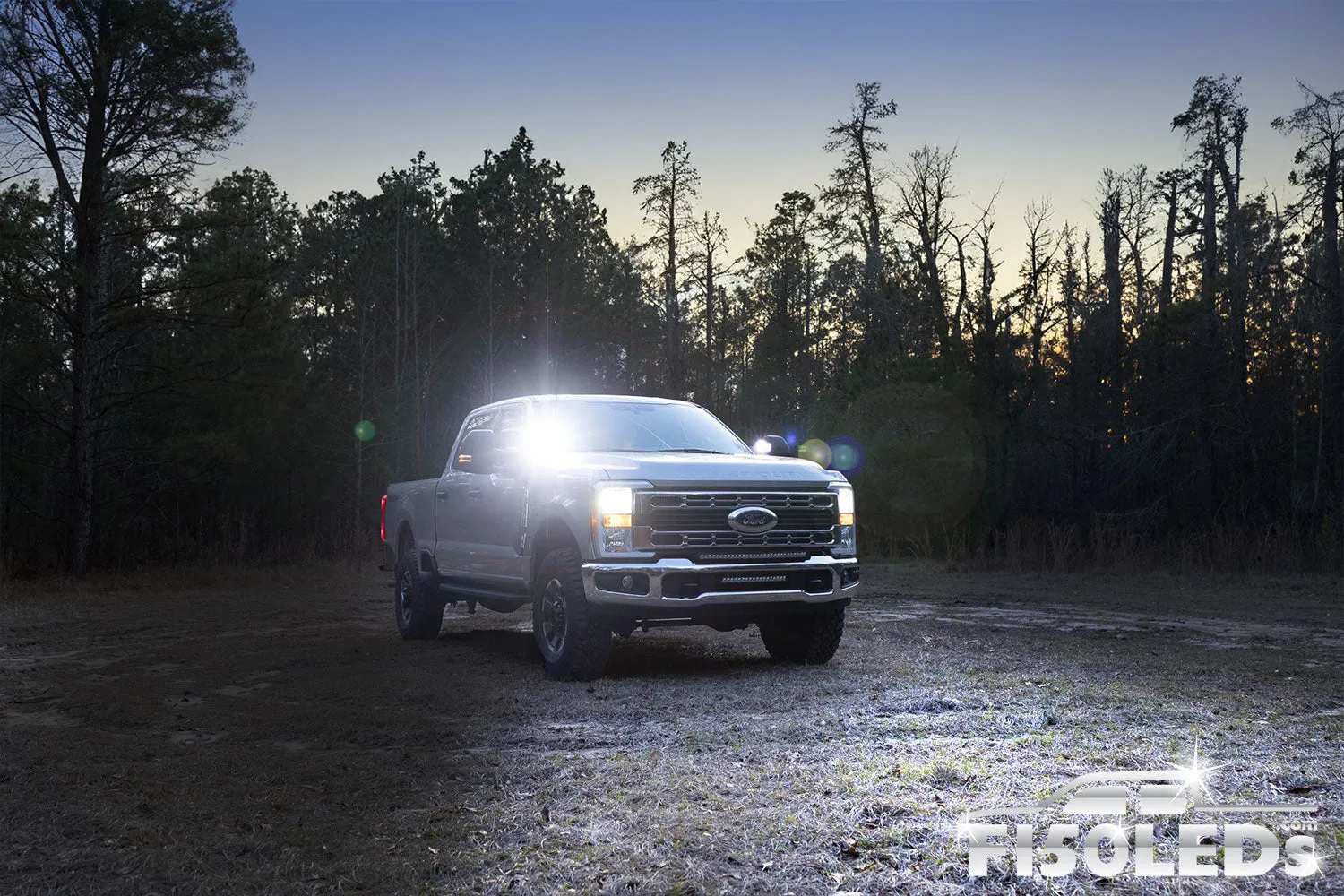 2023-2024 F250 SUPER DUTY CREE LED Hood Mounted MKII Spartan Kit