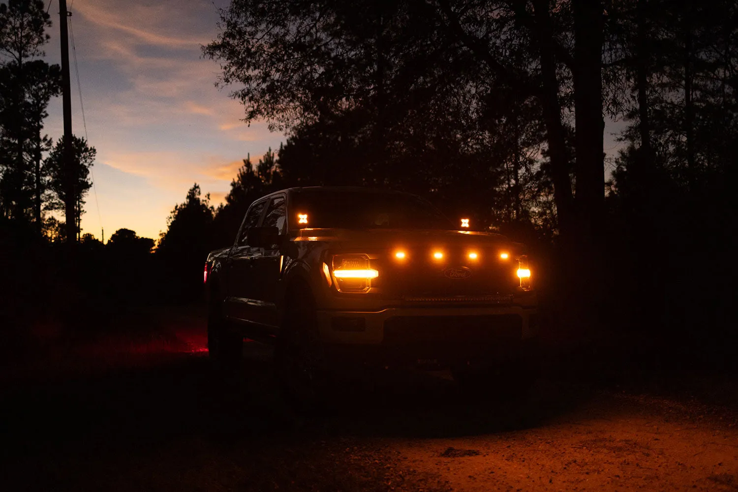 2024 - 2025 F150 CREE LED Hood Mounted MKII MKII Spartan Kit