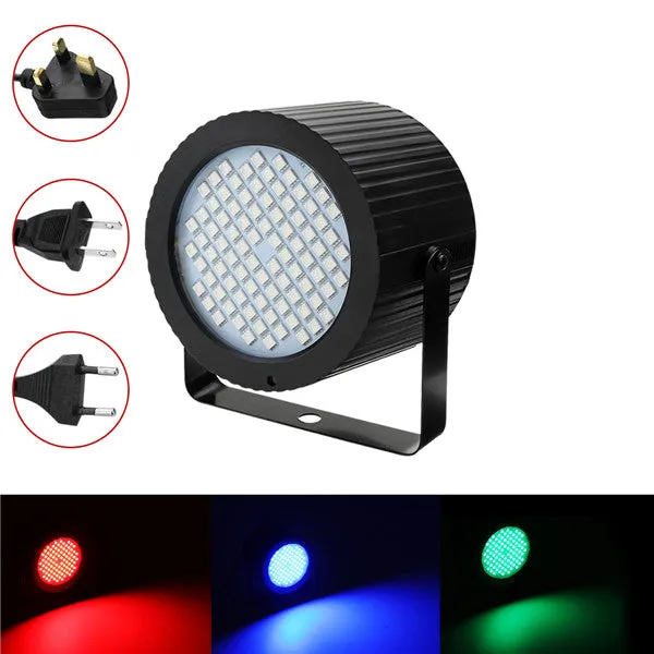 20W 88 LED RGB Sound Control Dimmable Stage Light Projector Lamp for DJ Disco Bar