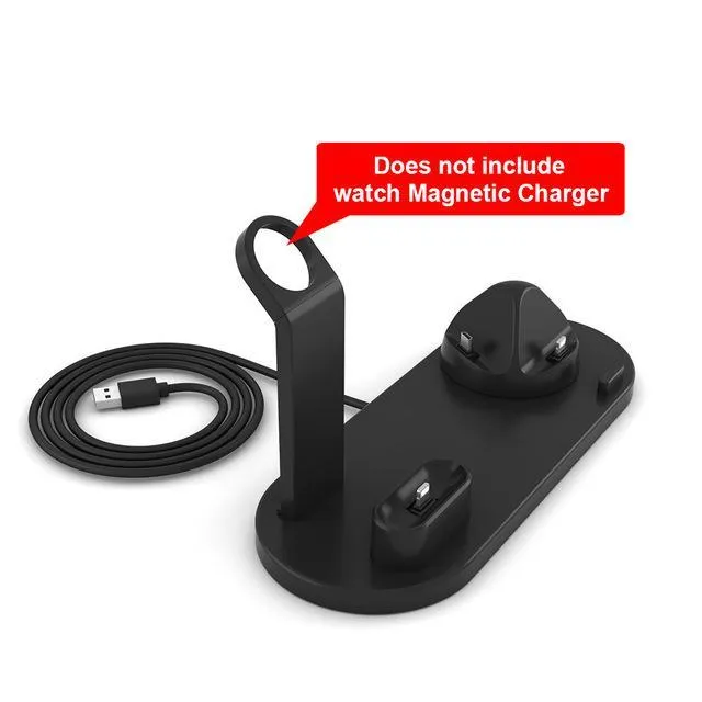 3 IN 1 FAST CHARGER FOR PHONE, SMART WATCH & AIRPODS