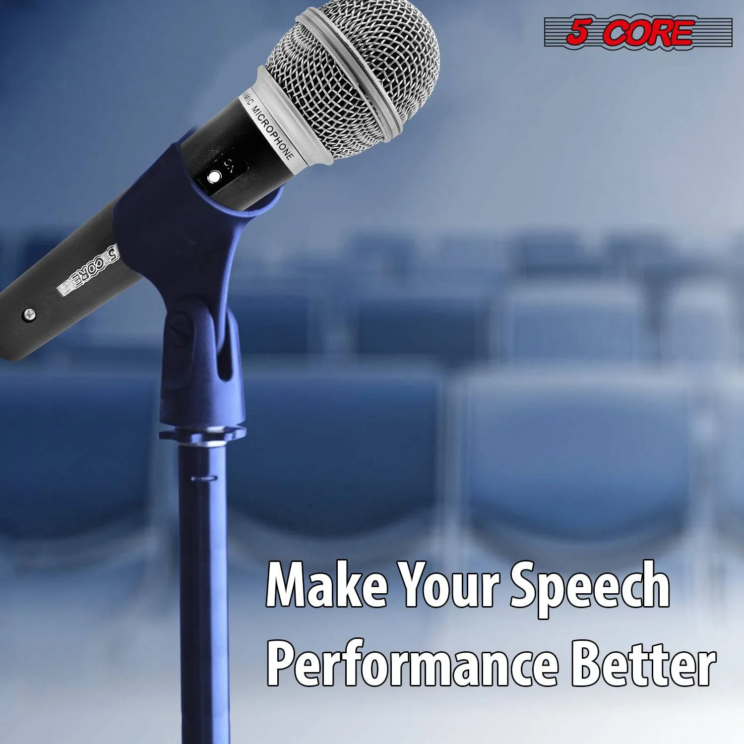 5 CORE 2PCS Premium Vocal Dynamic Cardioid Handheld Microphone (PM 58)