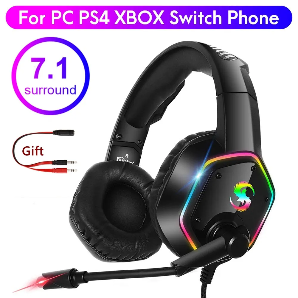 7.1 Stereo RGB Gaming Headset