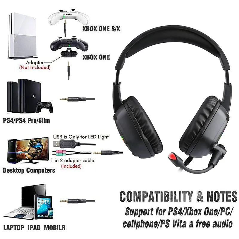 7.1 Stereo RGB Gaming Headset