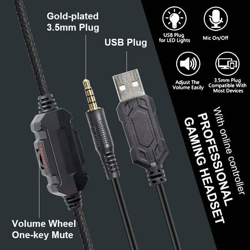 7.1 Stereo RGB Gaming Headset