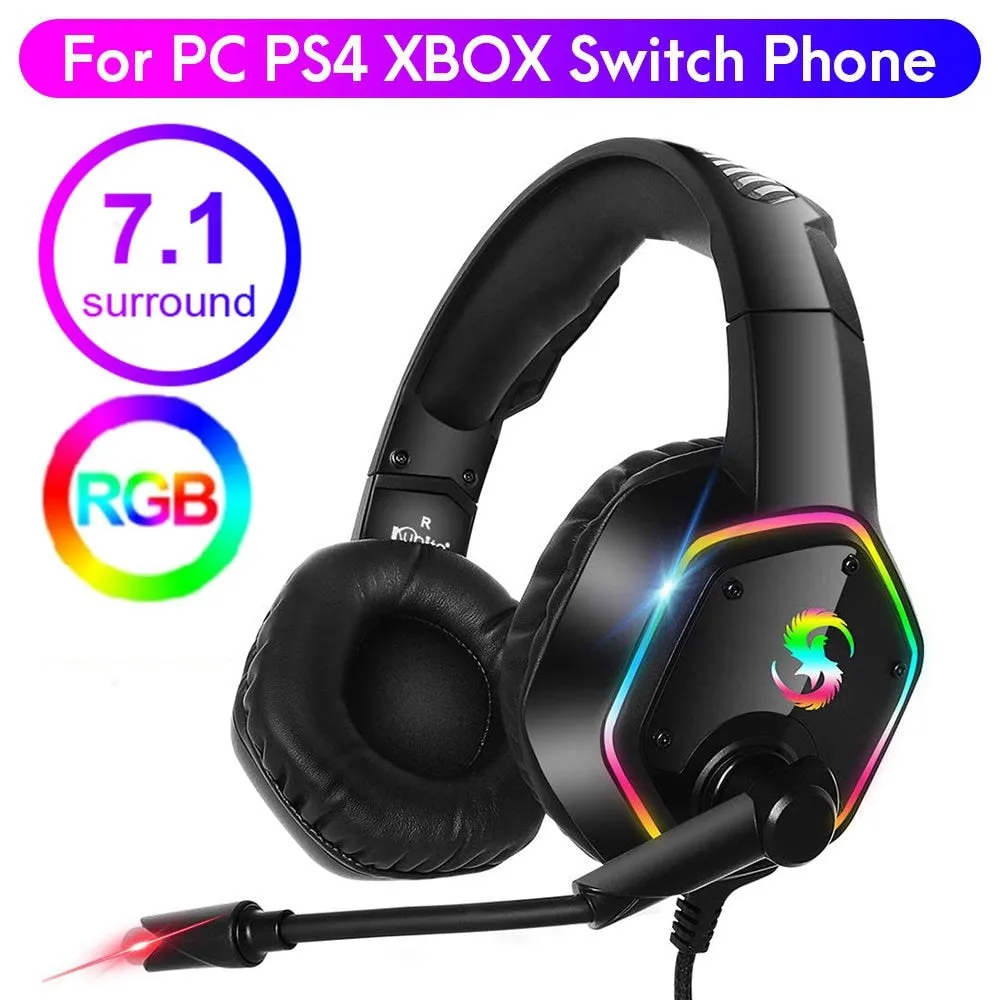 7.1 Stereo RGB Gaming Headset