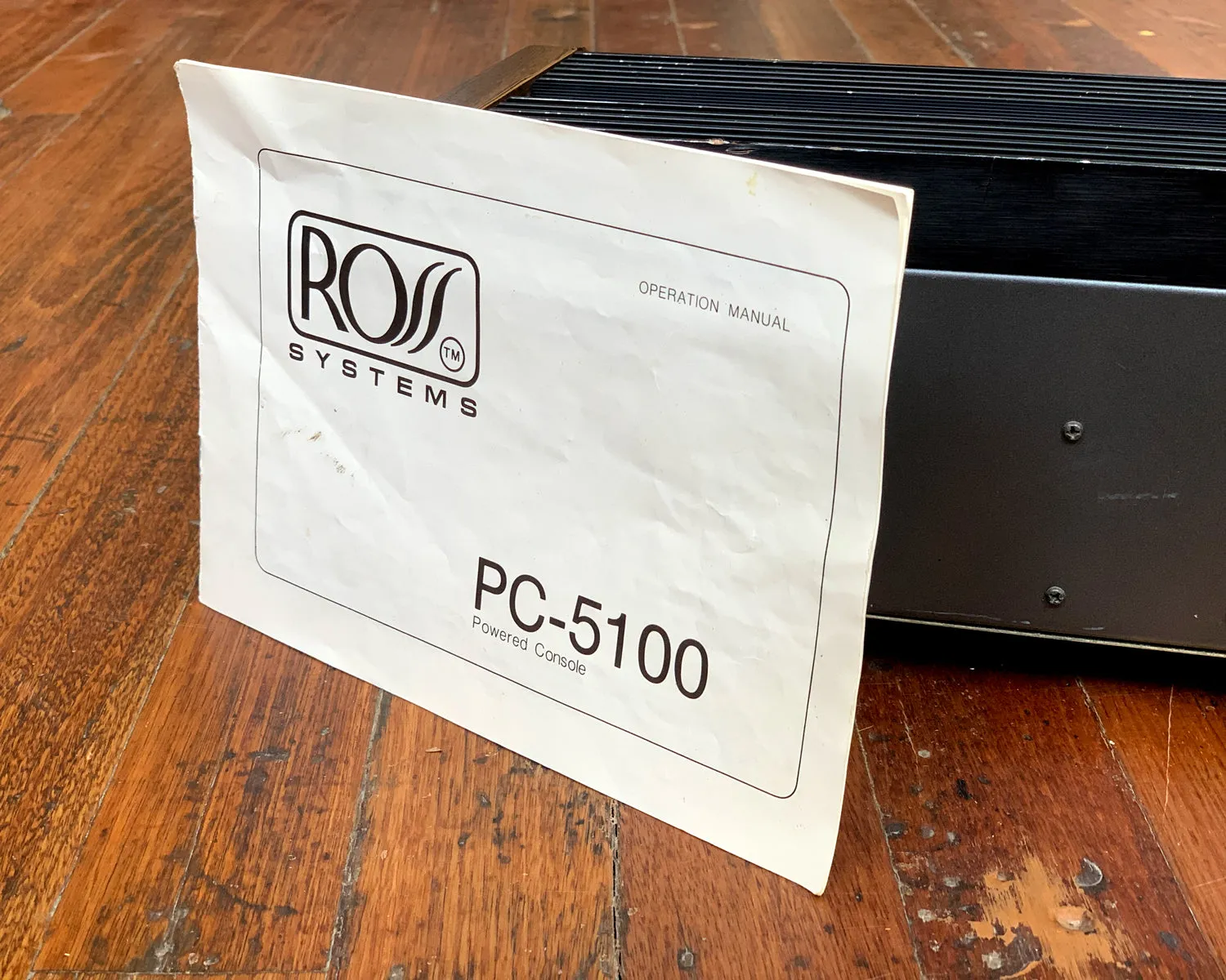 '80s ROSS PC 5100 Powered Console