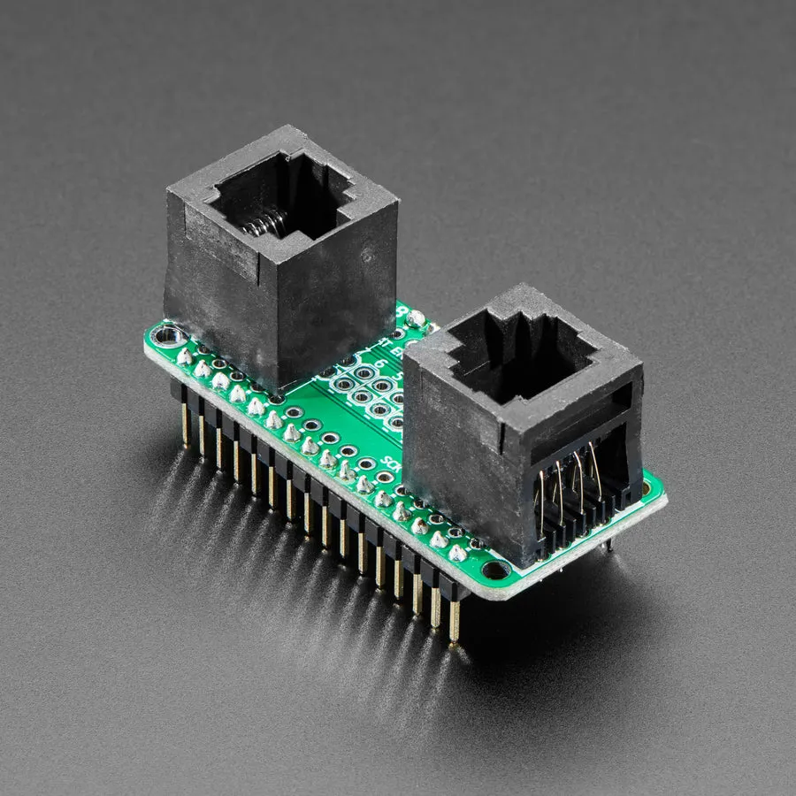 Adafruit NeoPXL8 FeatherWing for Feather M4 - 8 x DMA NeoPixels!