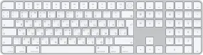 Apple Magic Keyboard with Touch ID for M1 with Numberic Keypad Russian A2520 Silver - MK2C3RS/A