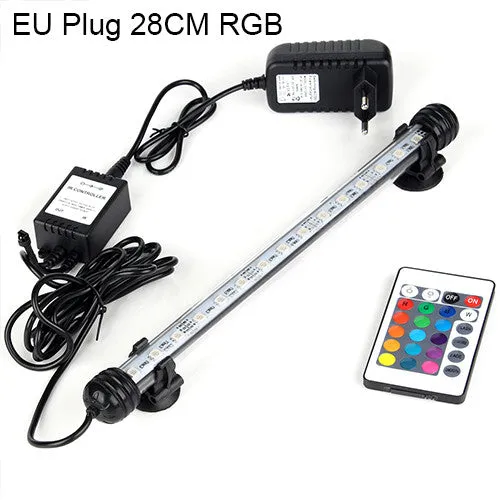 Aquarium Fish Tank Waterproof 5050 SMD LED Bar Light Lamp Submersible