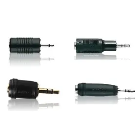 Assorted 3/32” Audio Adapters (4-Pack)