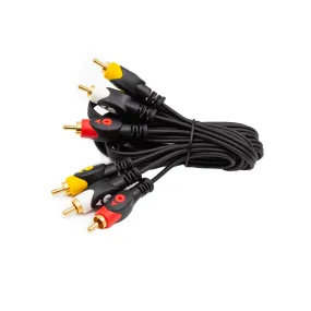 Astro Audio 1.8M 3RCA to 3RCA Cable [C33RCA18/1.8M]