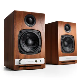 Audioengine HD3 Powered Bluetooth Bookshelf Speakers - Pair (Walnut)