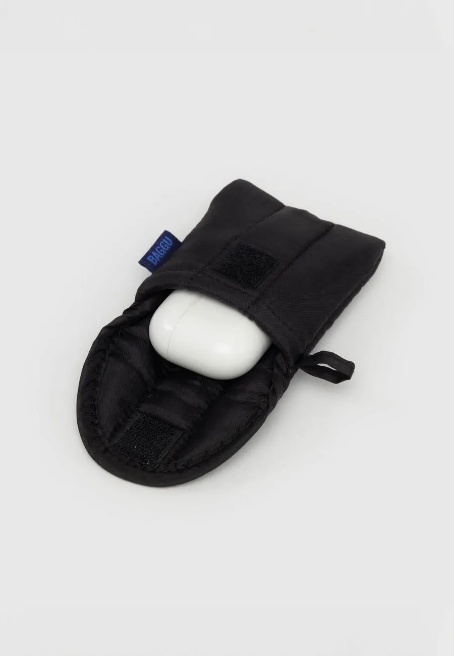 Baggu Puffy Earbuds Case Black