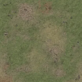 Battle Systems: Grassy Fields Gaming Mat - Grid (3' x 3')