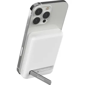 Belkin 5K Magnetic Wireless Power Bank   Stand, White