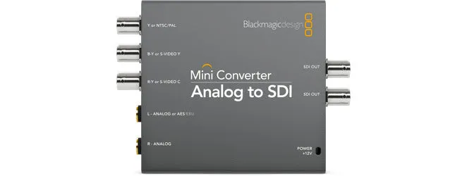 Blackmagic Mini Converter Analog to SDI 2