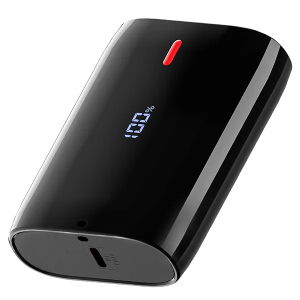 boAt EnergyShroom PB300 Air  | 10000mAh Powerbank with 2-way 22.5W fast charging, LED battery display, 12 Layer Smart IC Protection