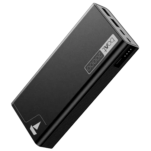 boAt Energyshroom PB400 | Powerbank with 20000mAh battery capacity with Smart IC protection