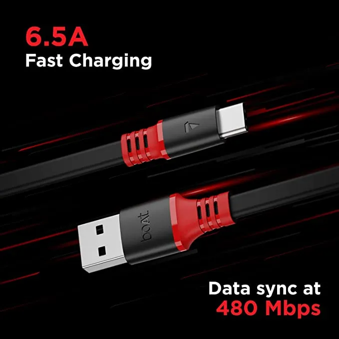 boAt Type C Charging Cable A750 (6.5A)