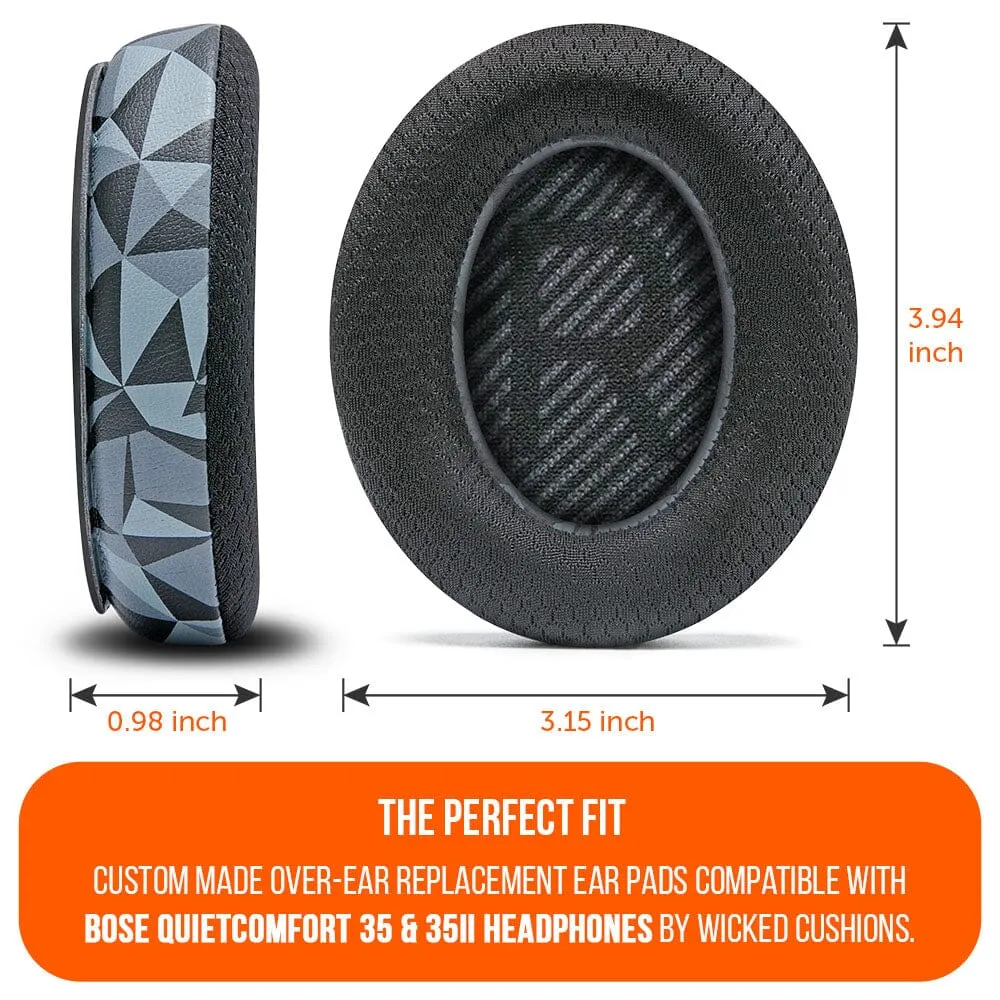 Bose QC35 Cooling Gel Earpads - WC FreeZe