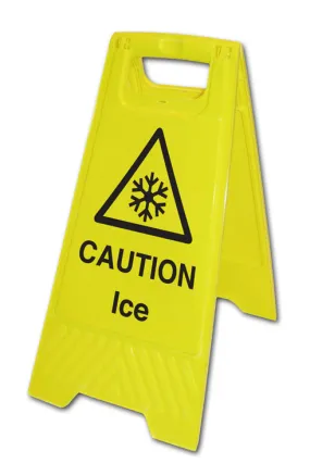 Caution Ice stand