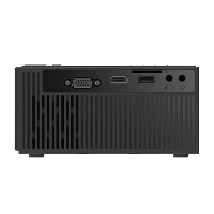 Cheerlux C7 1800 Lumen HD WiFi Projector with 720P/1080P Support, HDMI/USB/VGA/AV Connectivity