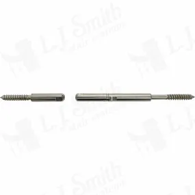 CL-WDFTGS-SS - Wood Level Newel Run Fixed/Tensioner Pair