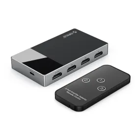 [CLEARANCE] ORICO (3-in-1, 4-in-1, 5-in-1) 4K 60Hz Ultra HD HDMI Matrix Video Compatible Switch Splitter w/ Micro USB Power Supply Output Port, IR Remote Control for PC, TV, Monitor, Projector, Gaming Console, DVD Player, PS4, Xbox