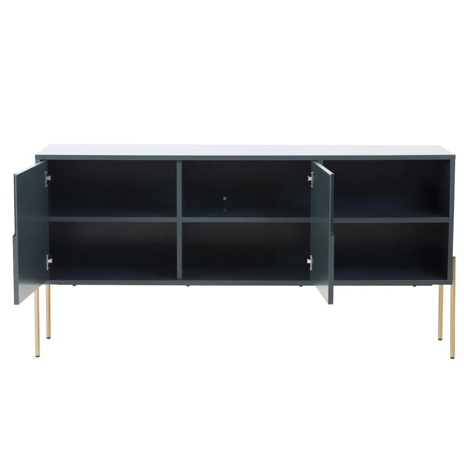 COMBO Mid-Century Sideboard or TV Stand with Storage for Living Room, Kitchen