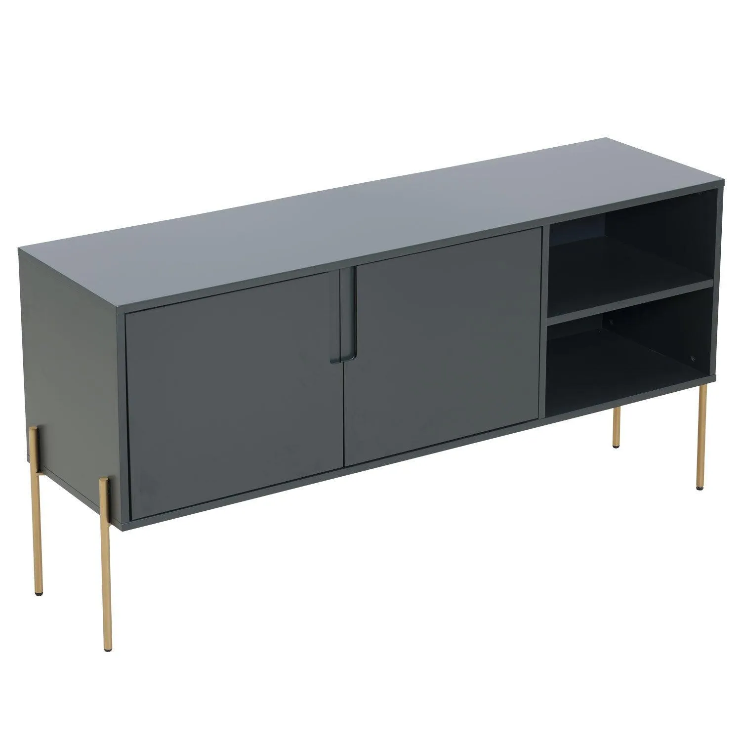 COMBO Mid-Century Sideboard or TV Stand with Storage for Living Room, Kitchen