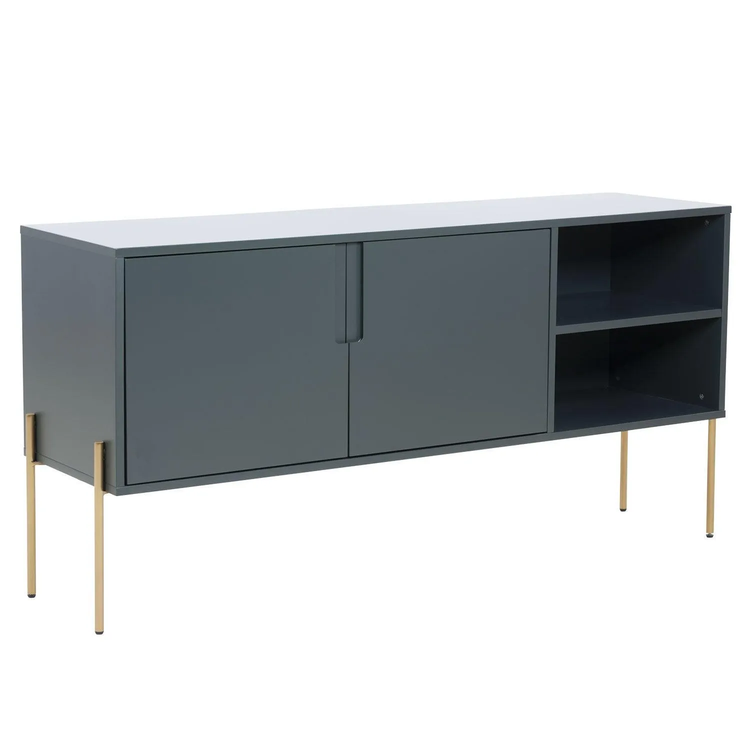COMBO Mid-Century Sideboard or TV Stand with Storage for Living Room, Kitchen