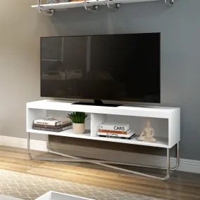 Contemporary White Storage TV Stand- Model #14953