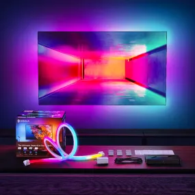 Dekala Aura™ Sync Box HDMI 2.0 with TV-friendly Silicone Backlight Strips