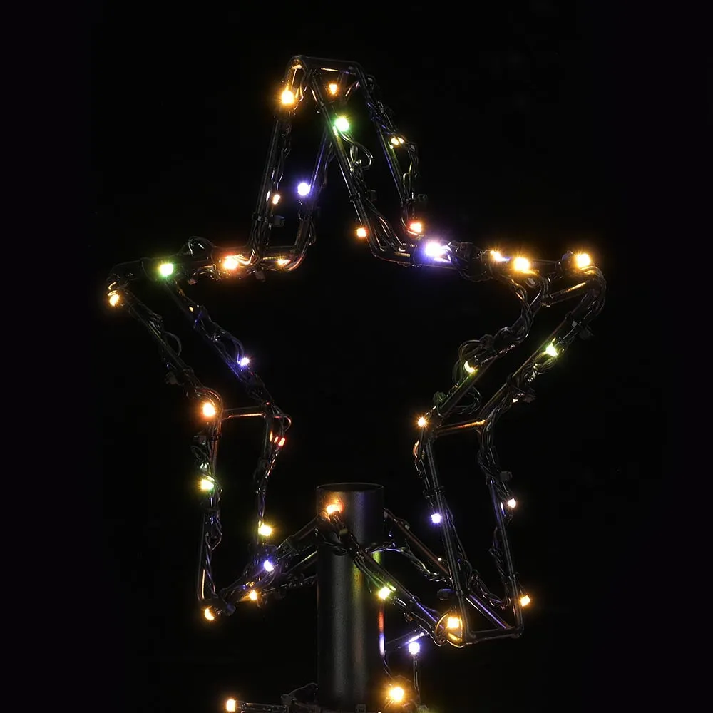 DIY 12ft Waterproof Outdoor Xmas Tree Light Show Solar