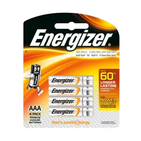 Energizer Advanced X92 Bp4 AAA
