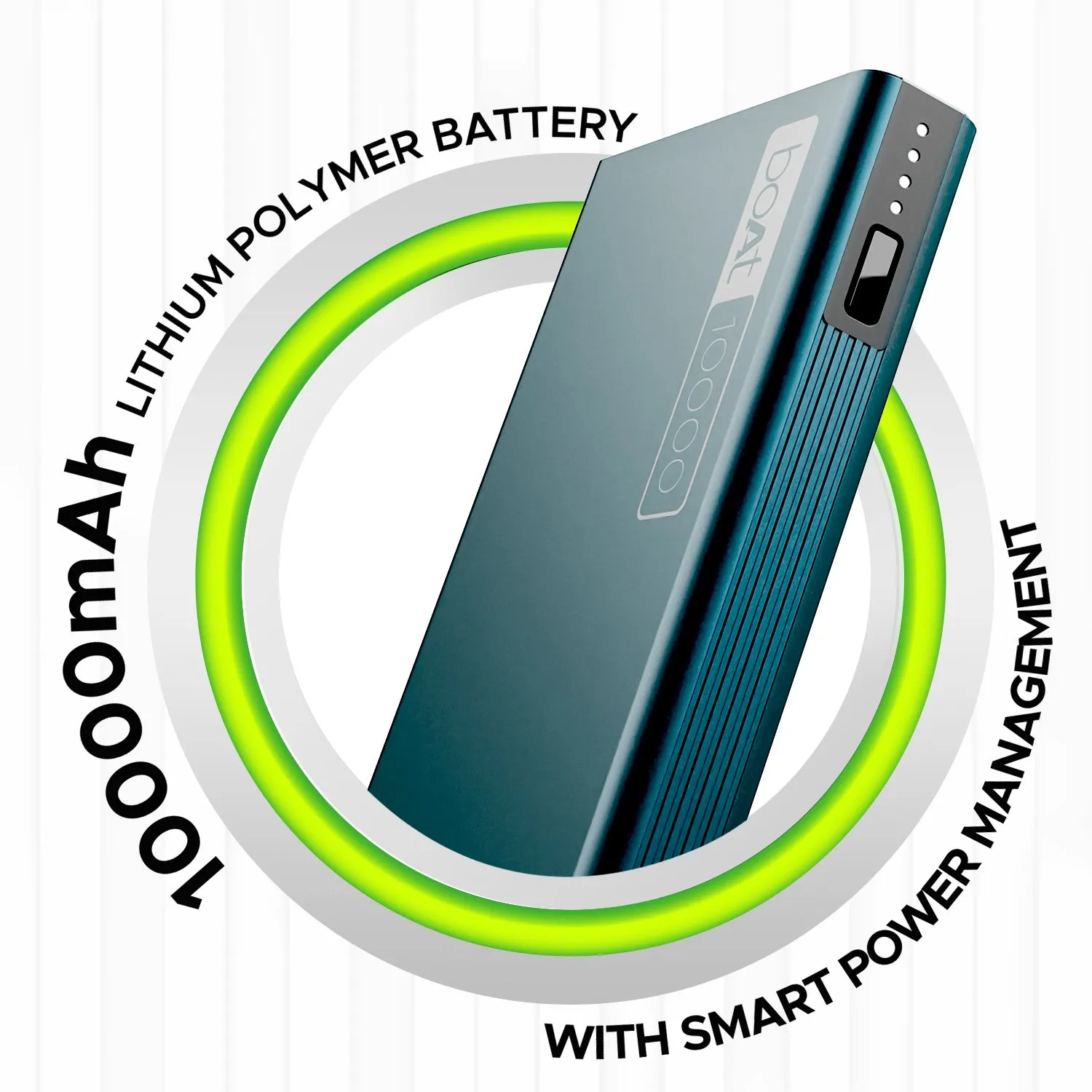 EnergyShroom PB300 | Powerbank with 10000mAh battery capacity with Smart IC protection, 22.5W fast charging