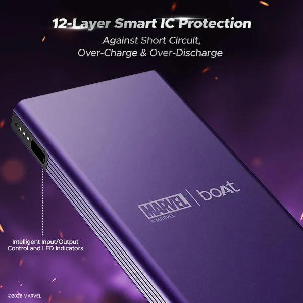 EnergyShroom PB300 | Powerbank with 10000mAh battery capacity with Smart IC protection, 22.5W fast charging