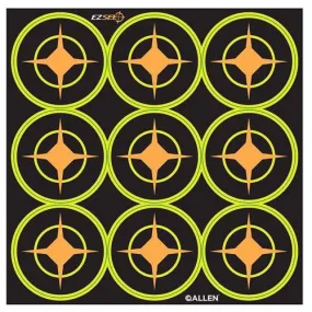 EZ Aim Targets - Splash 2" Round Aiming Dots, Per 12 (9 Targets Per Sheet, Total of 108 Targets)