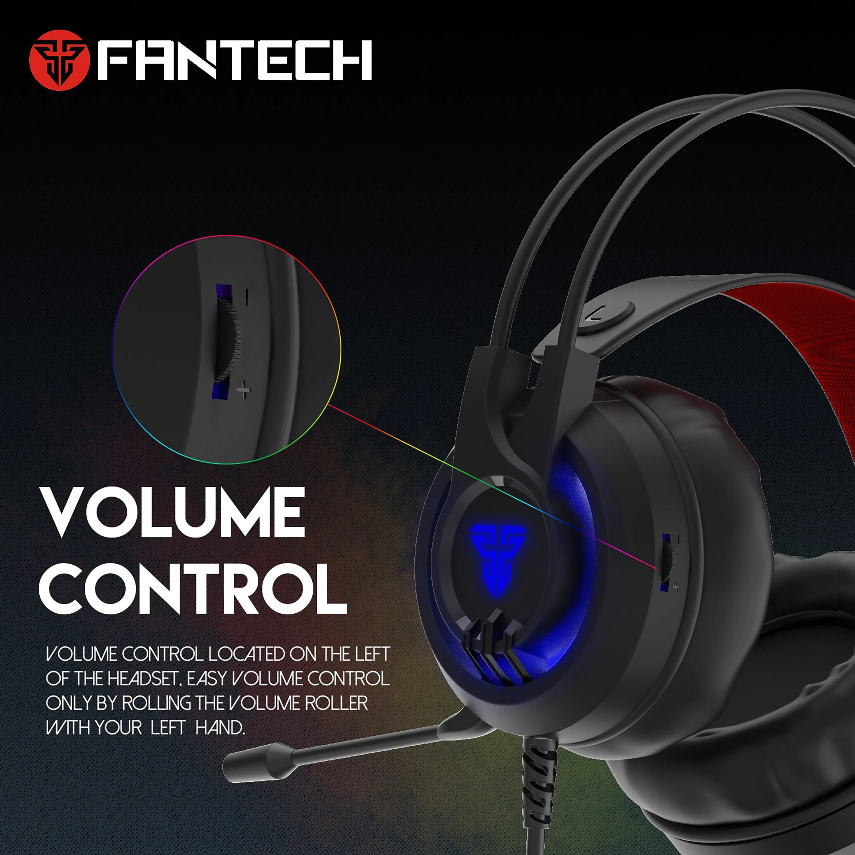 FANTECH HG20 CHIEF II WIRED GAMING HEADPHONE