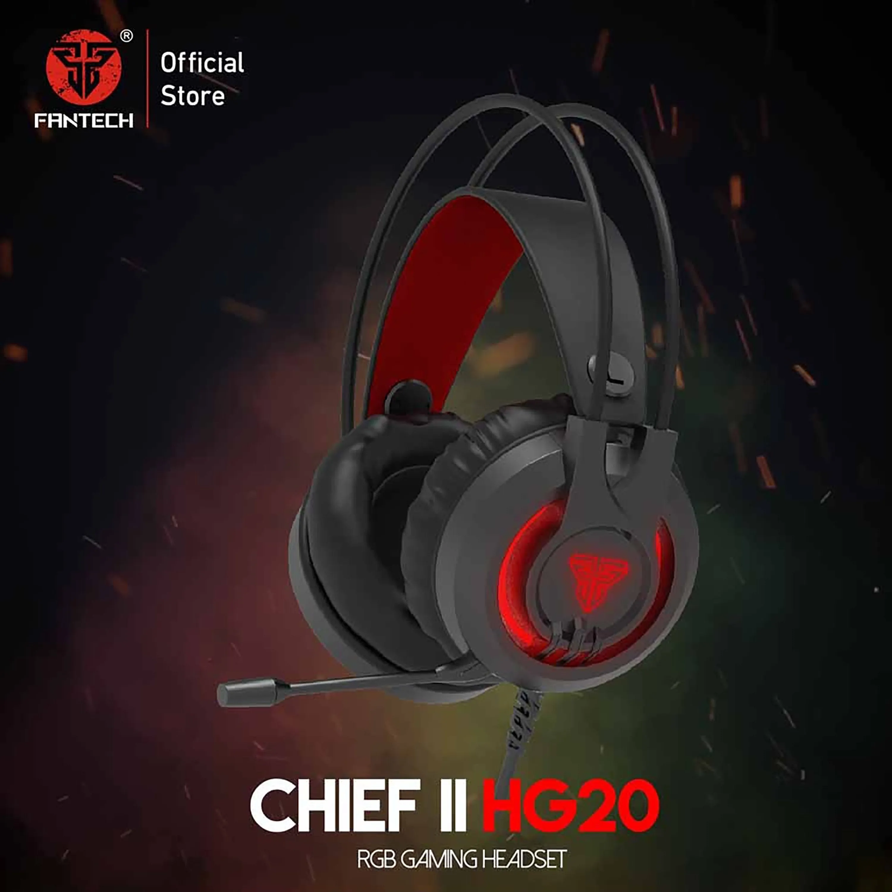 FANTECH HG20 CHIEF II WIRED GAMING HEADPHONE